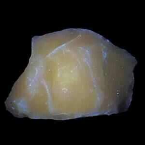 Lime Pink‎ Art Glass Cullet Glowing Manganese Slag Glass #4GL142